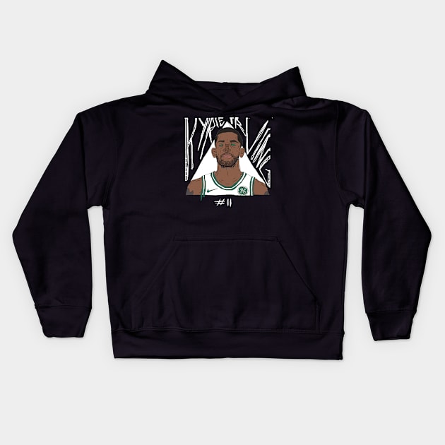 Kyrie Irving Kids Hoodie by dekobtol